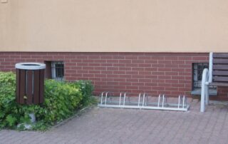 Zdjęcie stojaków na rowery