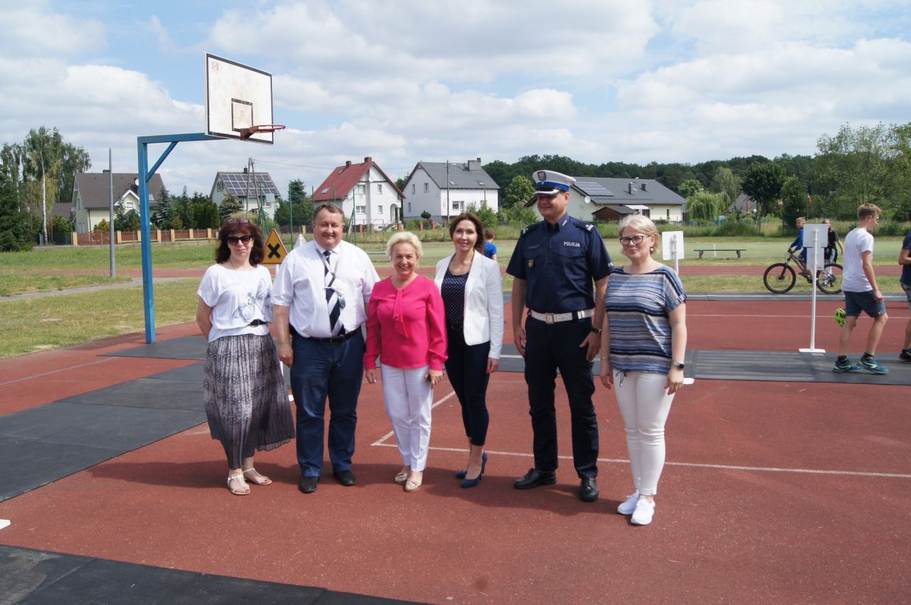 Egzamin na kartę rowerową Egzamin na kartę rowerową w Szkole Podstawowej w Różankach