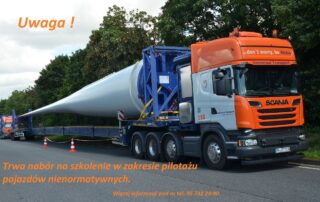 Pilotaż pojazdów nienormatywnych