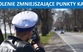 Szkolenie zmniejszające punkty karne
