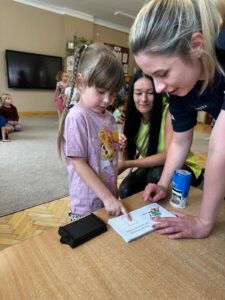 Spotkanie z dziećmi z Miejskiego Przedszkola nr 9