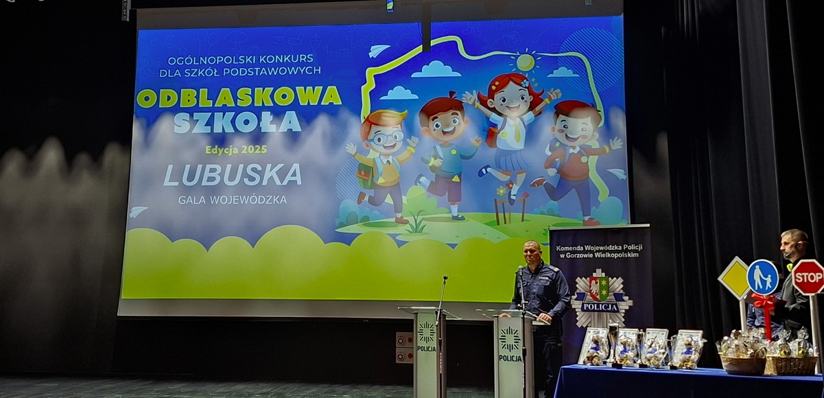 Gala finałowa wojewódzkiego etapu konkursu pod nazwą „Odblaskowa Szkoła” – I Edycja 2025